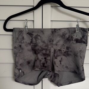 NOBULL Charcoal Tie-Dye Athletic Shorts